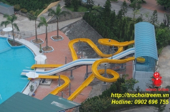 Máng trượt công viên nước 04