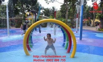 Cầu vồng phun nước 05