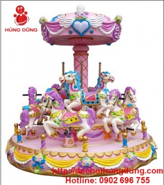 Mâm xoay 8 ngựa 2 tầng 02