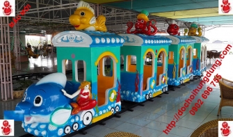Xe lửa cá heo 04