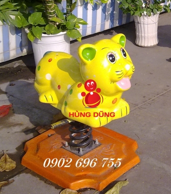 Thú nhún lò xo con mèo