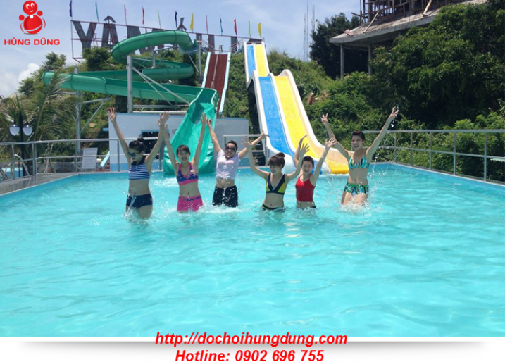 Máng trượt công viên nước 01