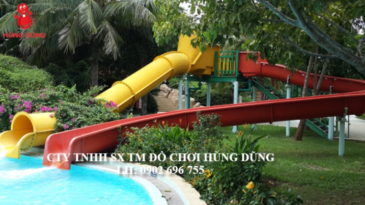 Máng trượt công viên nước 02