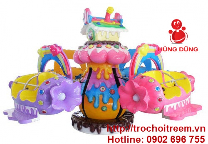 Đu quay đảo hình hoa 10