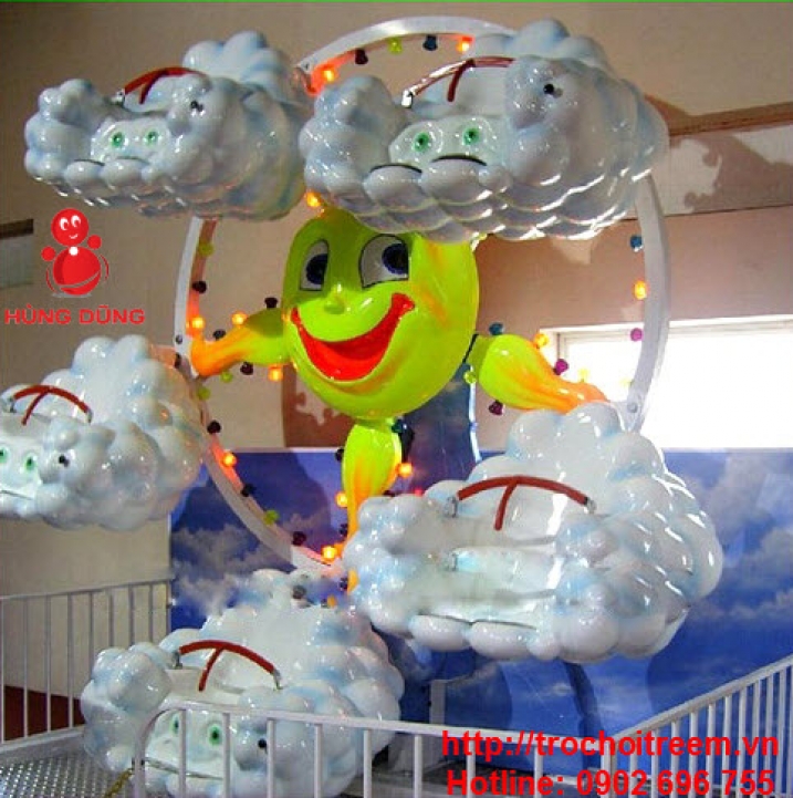 Đu quay đứng 5 lồng 10 chỗ 02