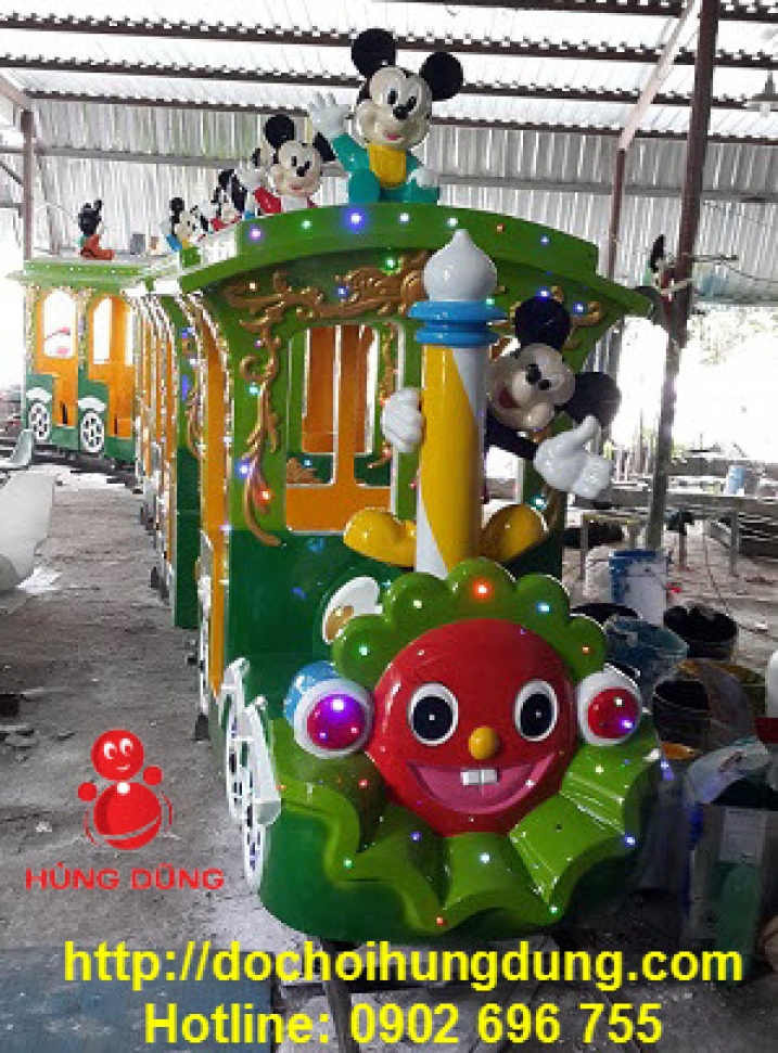 Xe lửa mặt hề 02