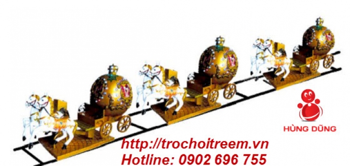 Xe lửa ngựa kéo xe 08