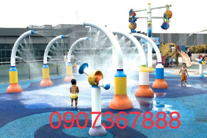 Cầu vồng phun nước 06