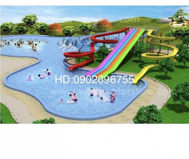 Máng trượt công viên nước 38